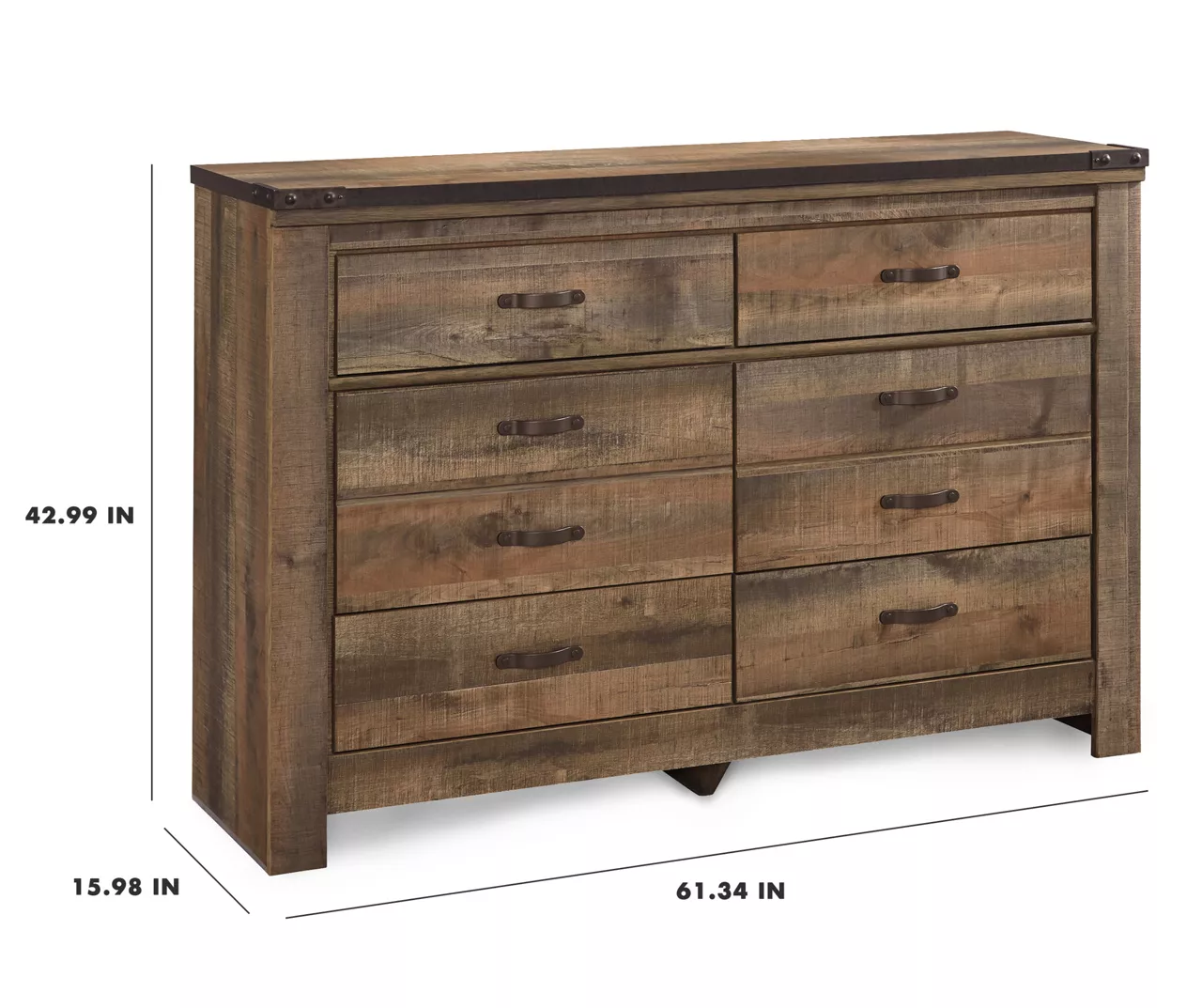Trinell 6-Drawer Dresser - Image 4