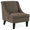 Clarinda Brown Accent Chair
