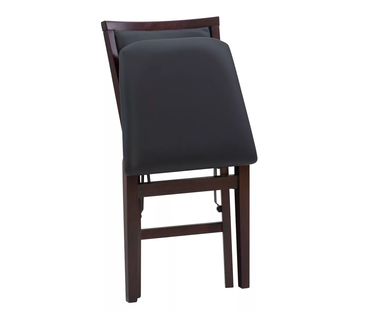 Brown Classic Open Back Folding Chairs, 2-Pack - Image 5