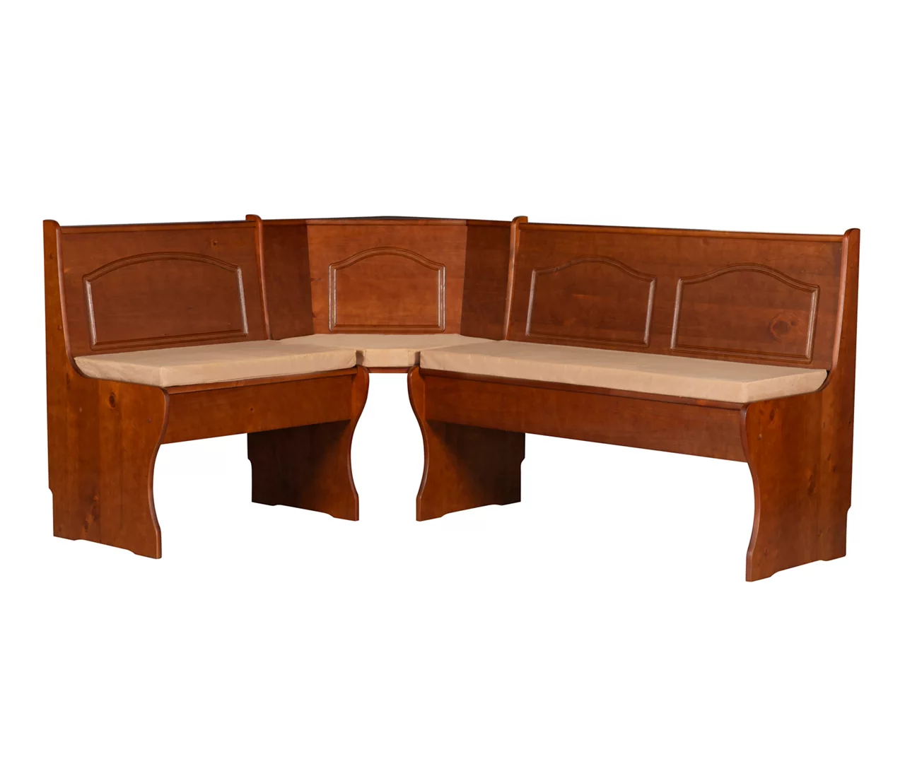 Beige Microfiber Cushion Set For Breakfast Nook - Image 7