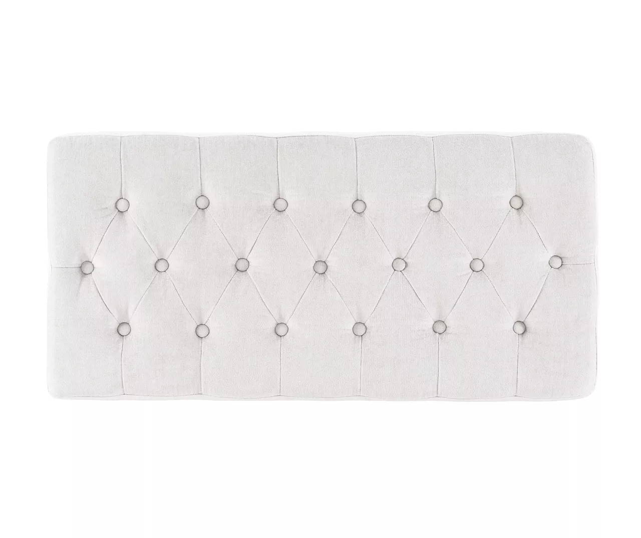 Marie Platinum Padded Glam Acrylic Bench - Image 7