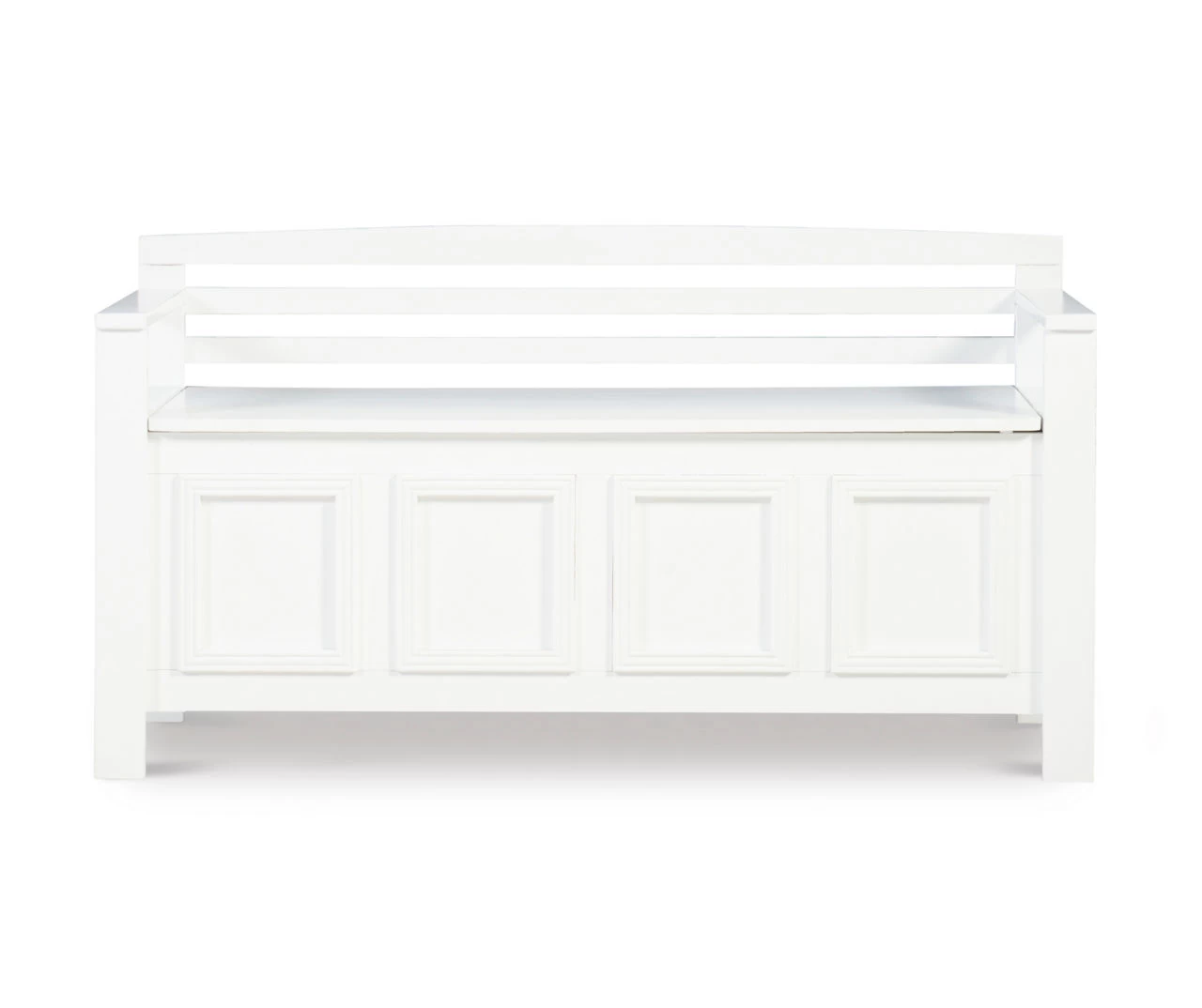Brady White Storage Bench - Image 10