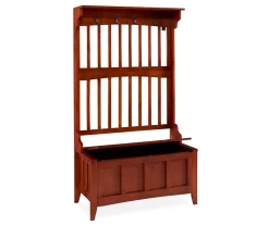 Newton Hall Tree With Storage Bench