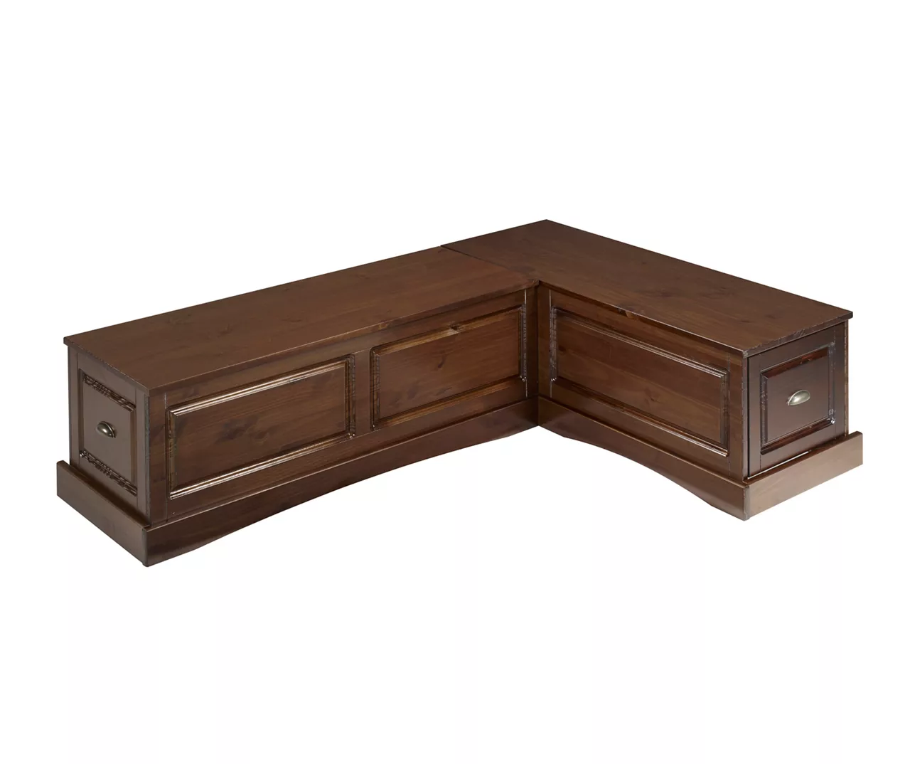 Cannon Walnut Backless Breakfast Nook - Image 9