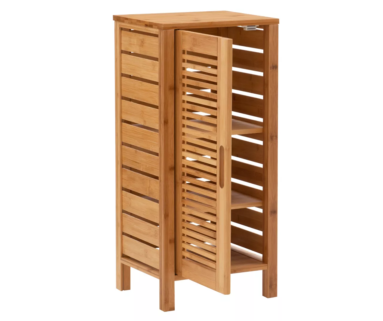 Pierce Bamboo Single Door Floor Cabinet - Image 11