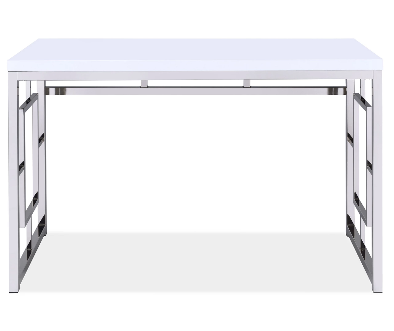 Alize Chrome Geometric Desk
