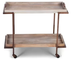 Conway 2-Shelf Rolling Serving Cart