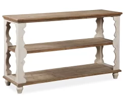 Alwyndale White Console Table