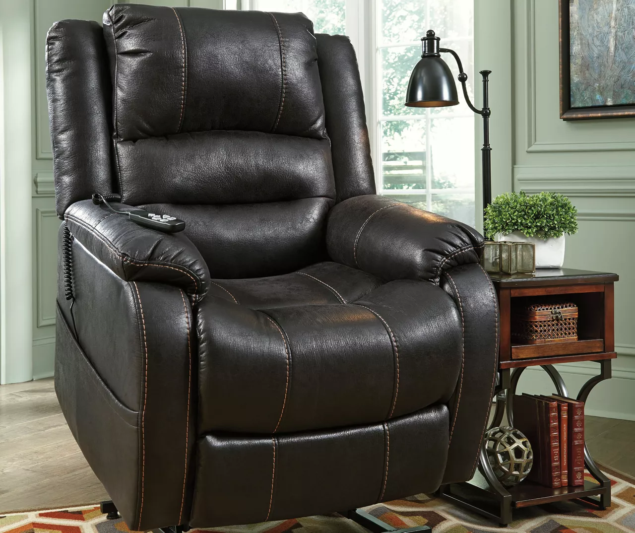 Signature Design By Ashley Yandel Power Lift Recliner - Image 3