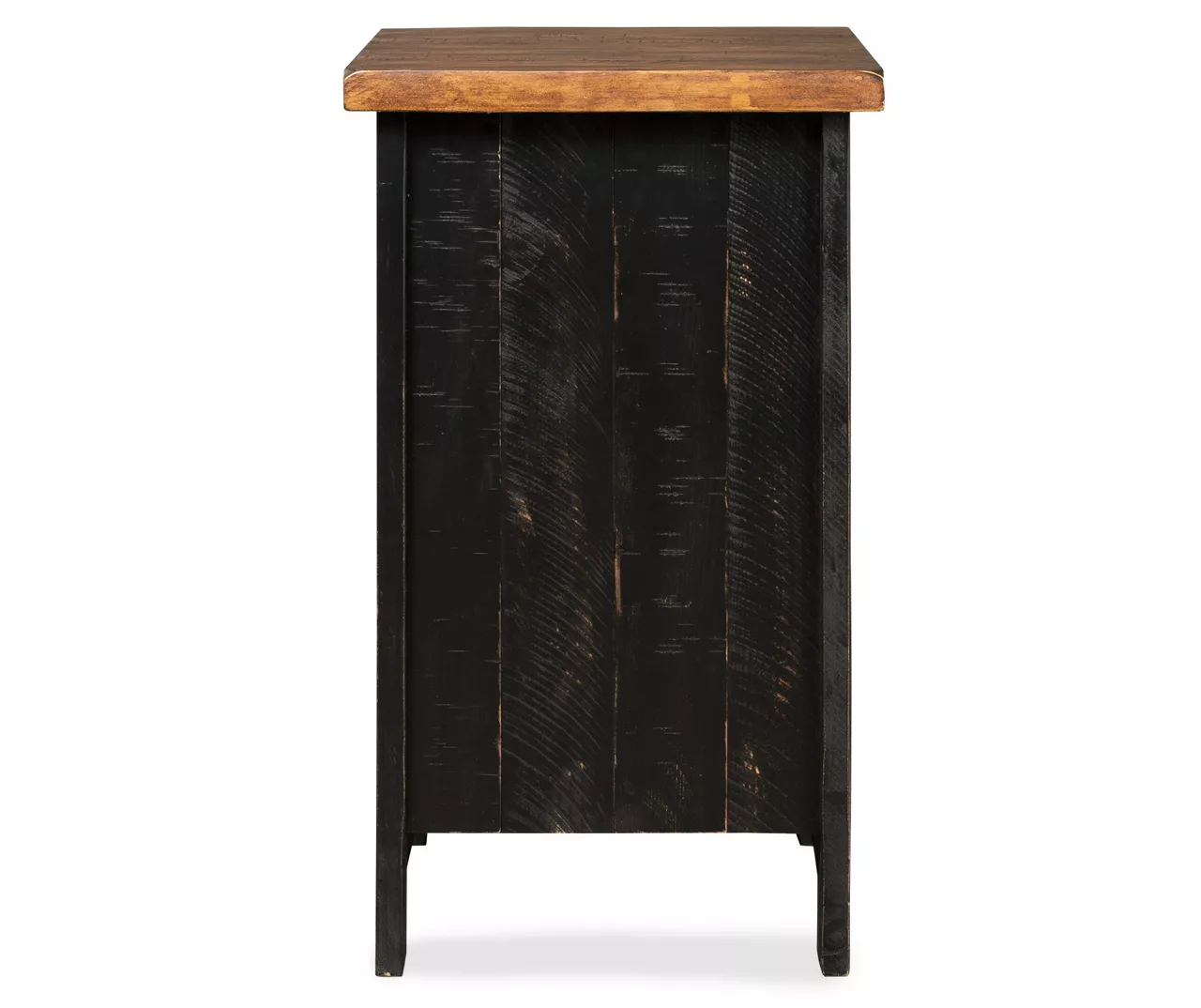 Valebeck Black & Brown Two-Tone Chairside End Table - Image 5