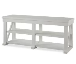 Stockton White TV Stand