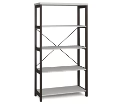 Farmhouse 5-Tier Bookshelf