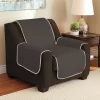 Chocolate & Taupe Reversible Chair & Recliner Furniture Protector