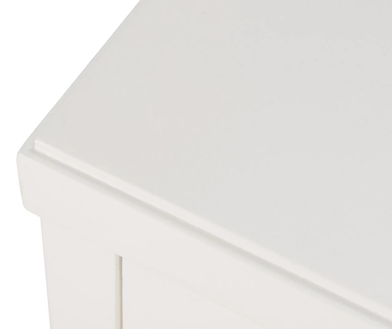 White Finley Wood 3-Drawer Nightstand - Image 15