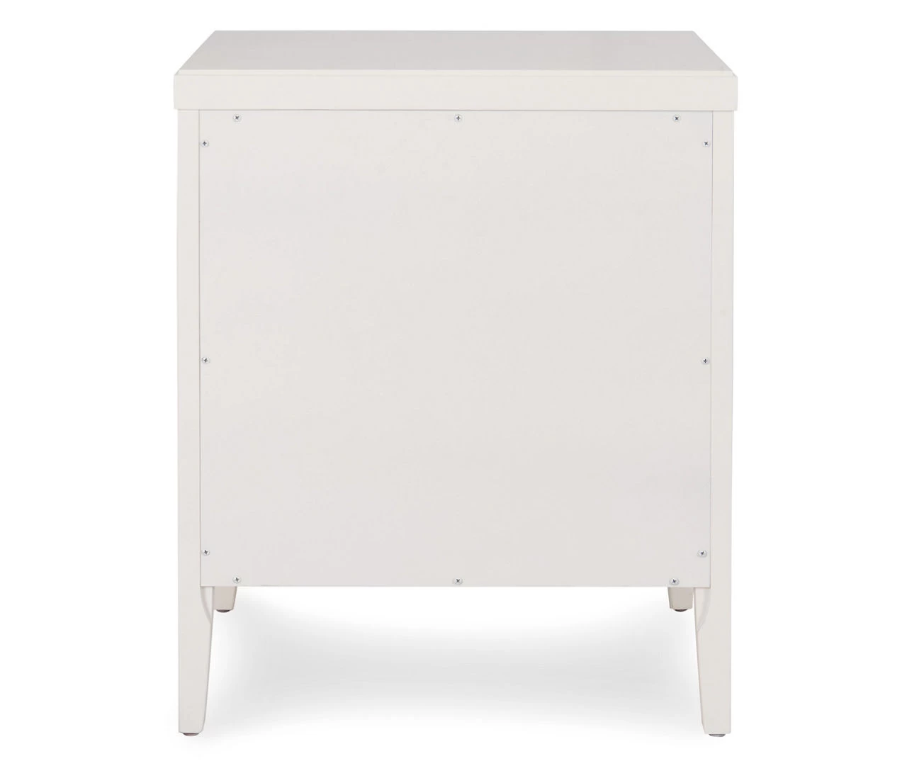 White Finley Wood 3-Drawer Nightstand - Image 16