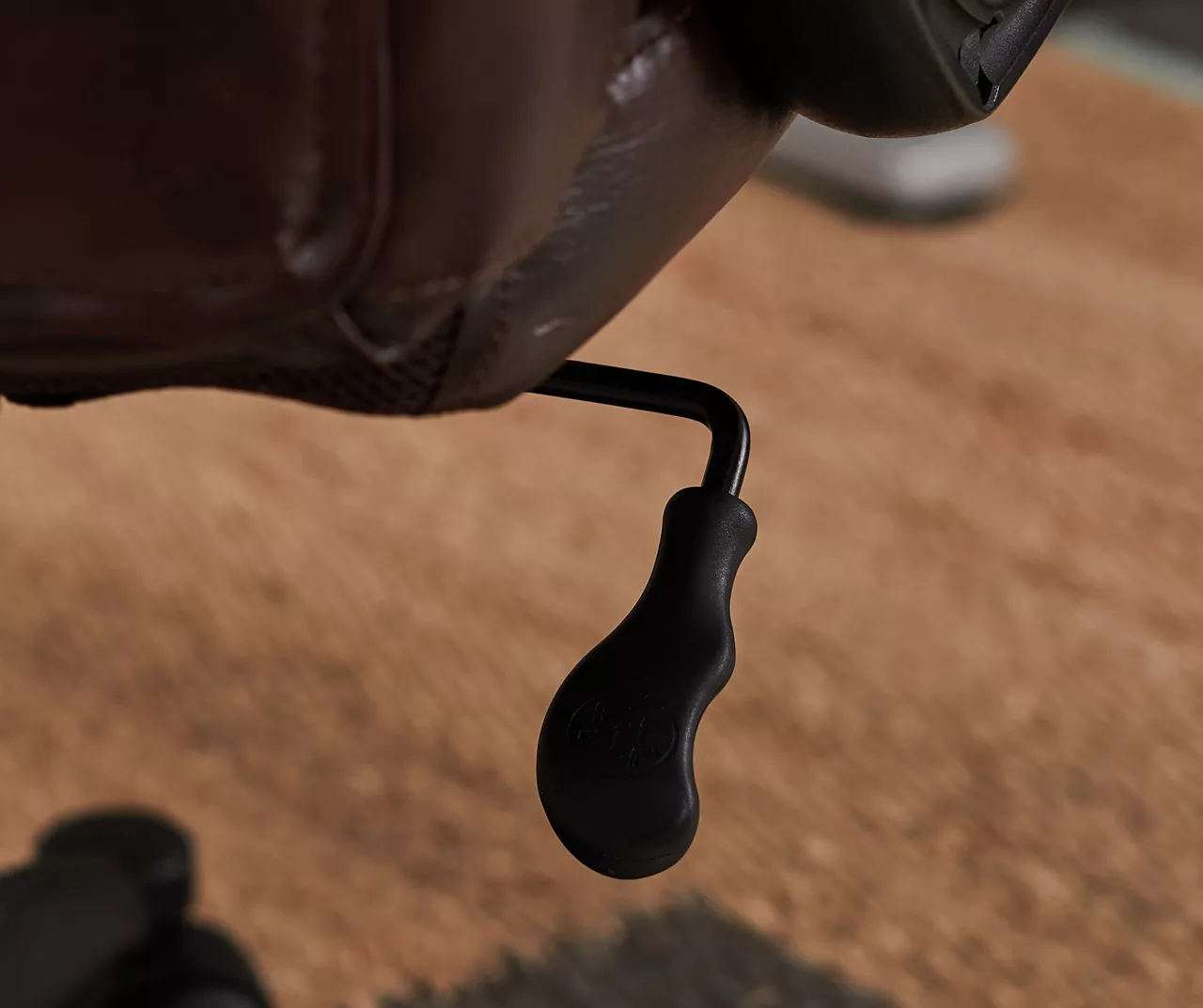 Hannah Brown Bonded Leather Office Chair - Image 18