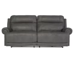 Austere Gray 2-Seat Reclining Sofa