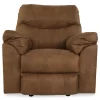 Boxberg Bark Faux Leather Rocker Recliner