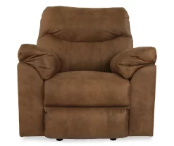 Boxberg Bark Faux Leather Rocker Recliner