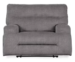 Coombs Charcoal Wide Seat Recliner