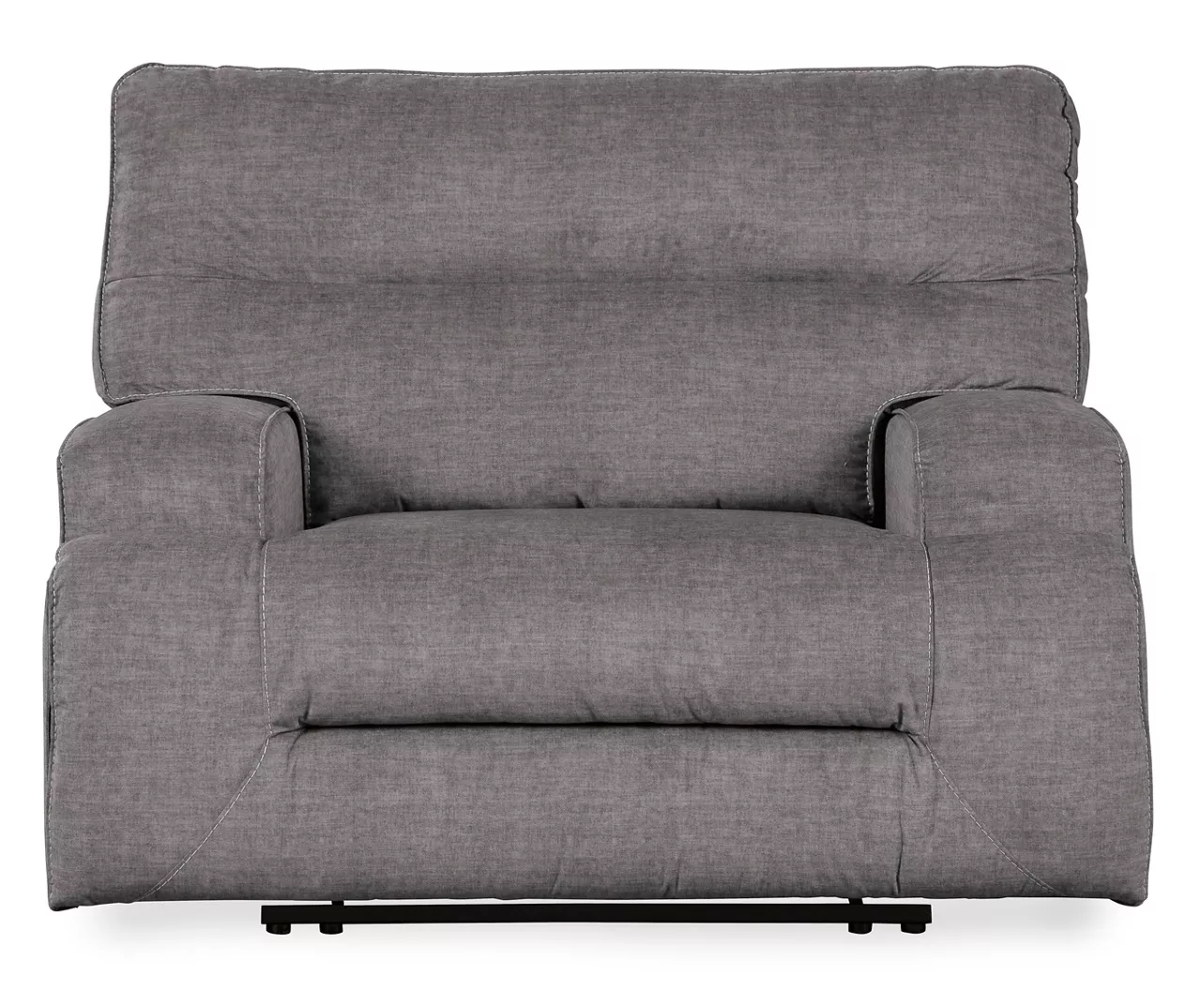 Coombs Charcoal Wide Seat Recliner