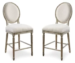 Windham Upholstered Bar Stools, 2-Pack