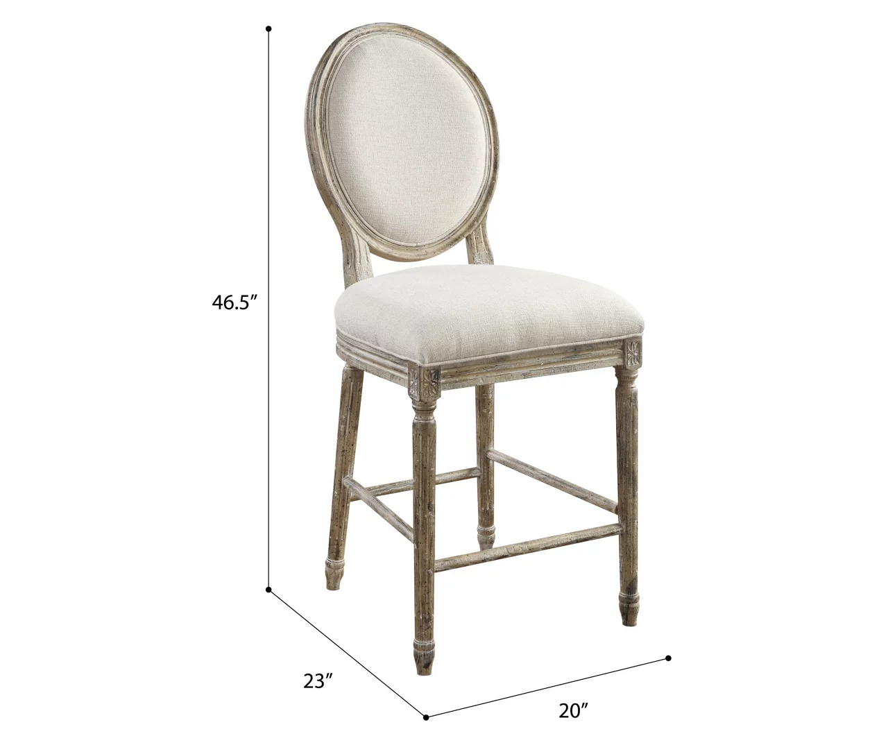 Windham Upholstered Bar Stools, 2-Pack - Image 8