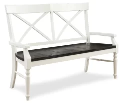 Coastal Retreat Dining Bench