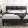 Orson Gray Full Upholstered Bed