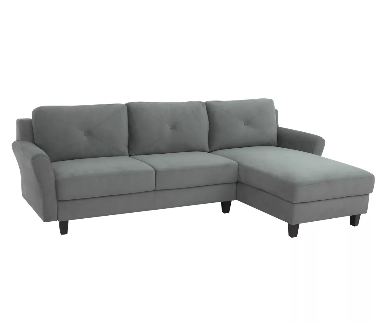 Hayward Gray Rolled Arm Sectional - Image 3