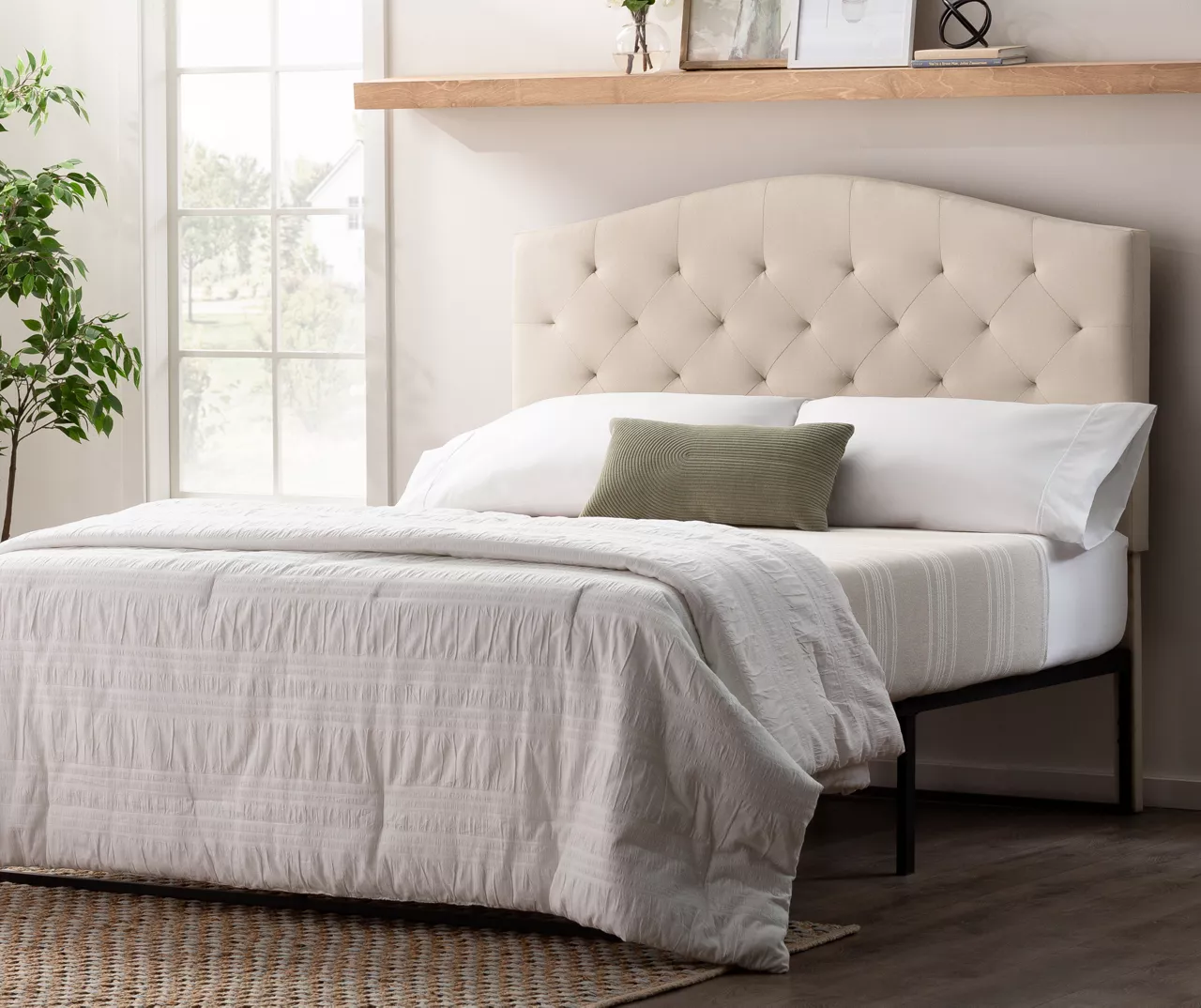 Brookside Curved Edge Upholstered Headboard - Image 10