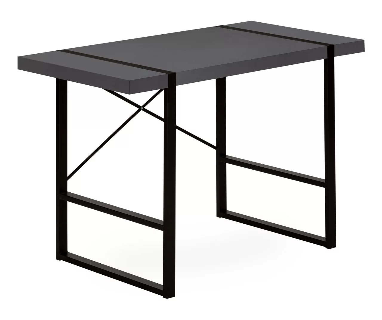 Monarch Paneled Metal Computer Desk - Image 3