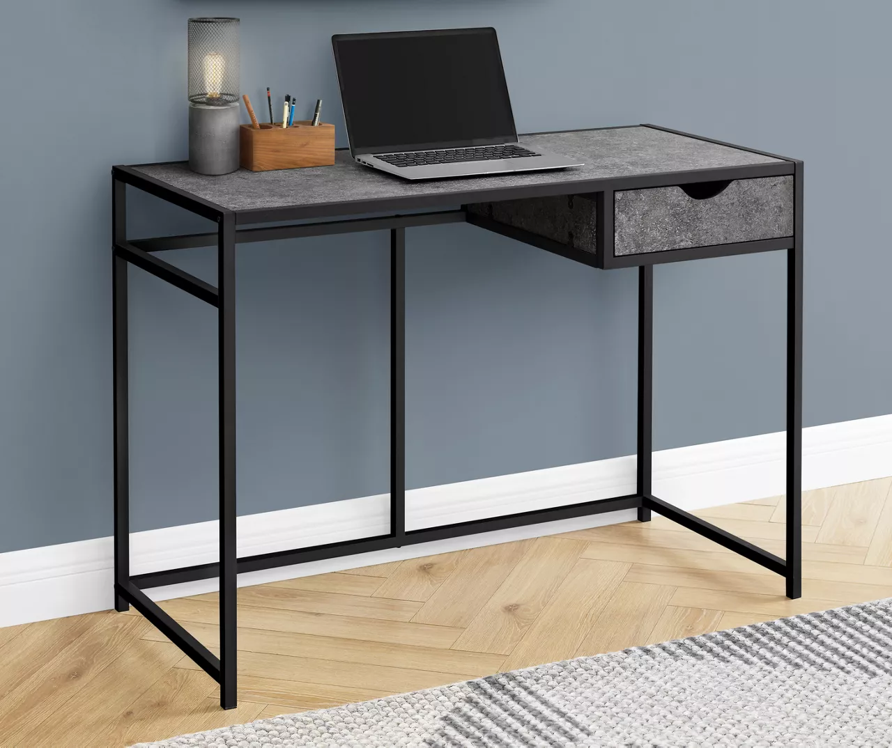 42" Single Drawer Computer Desk - Image 3