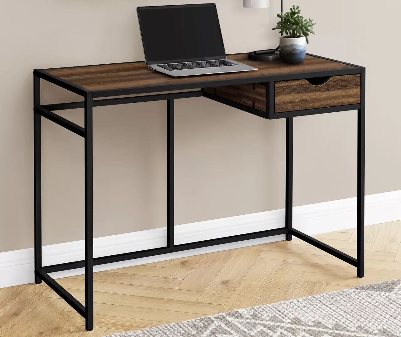 42" Single Drawer Computer Desk - Image 2