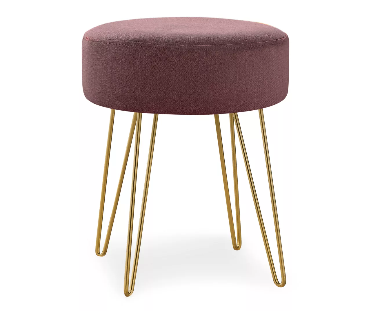 Hairpin Leg Upholstered Ottoman - Image 17