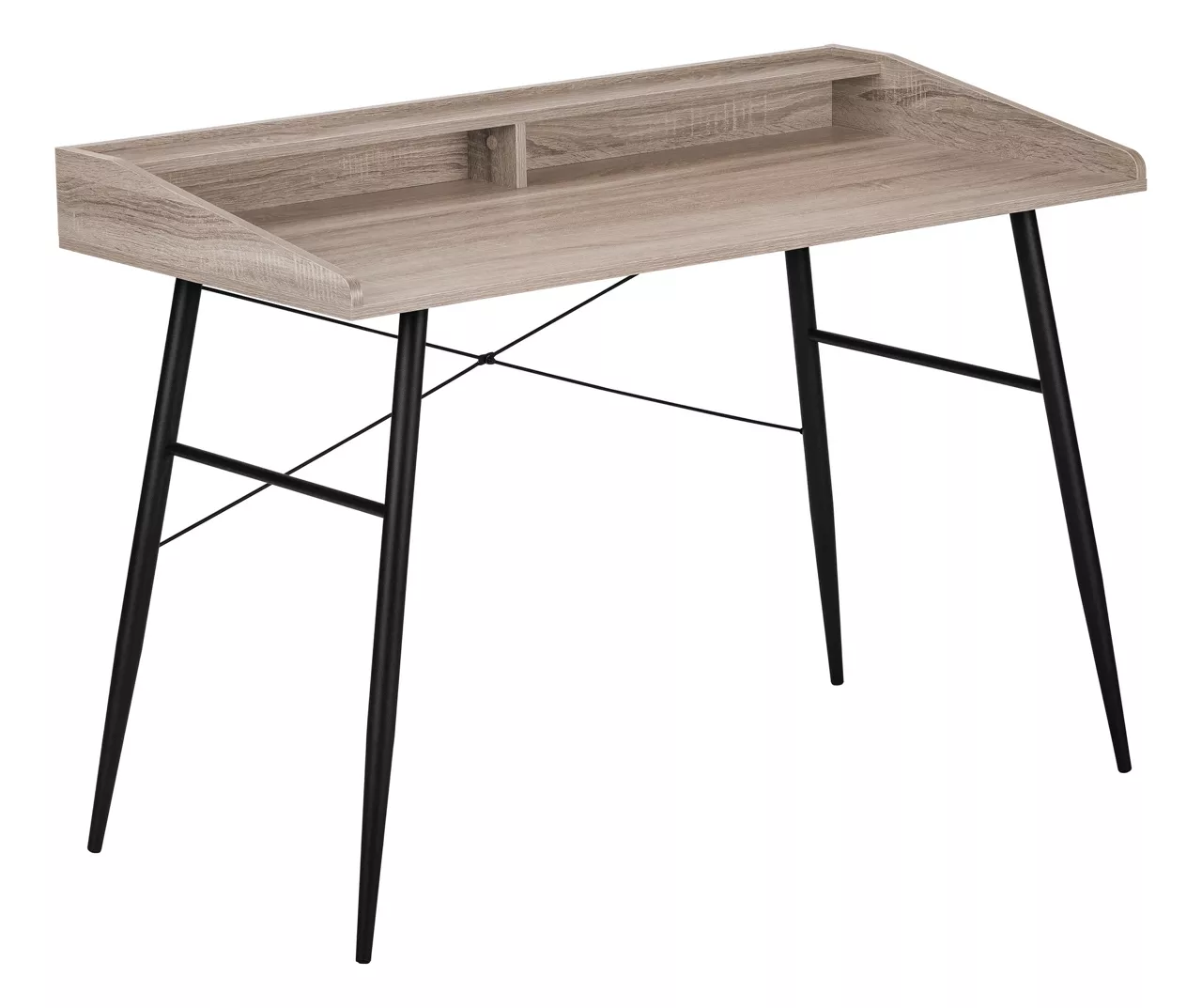 2-Cubby Computer Desk With Hutch - Image 3