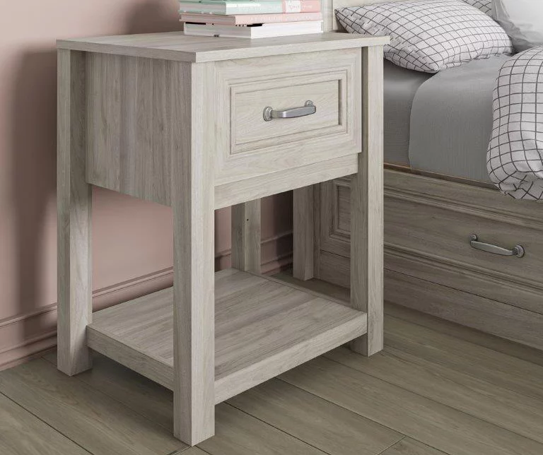 Sierra Ridge Levi Light Walnut Nightstand - Image 5