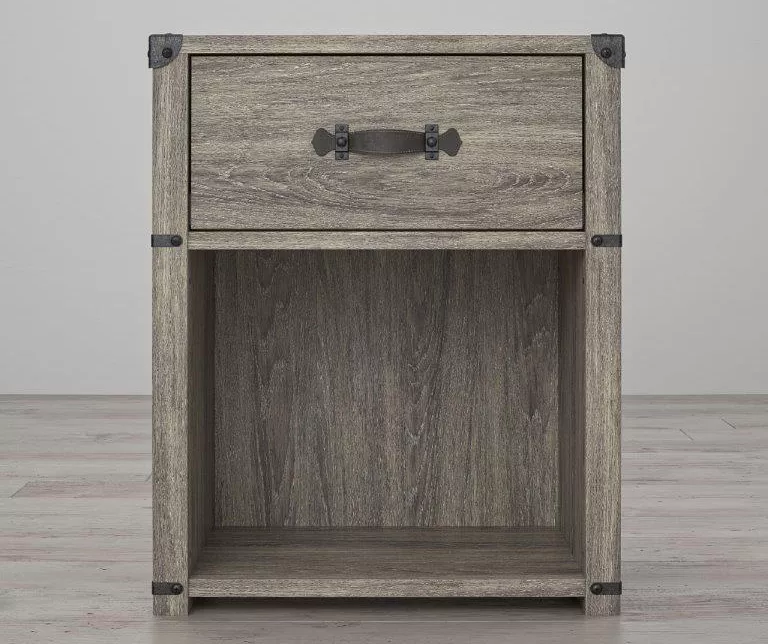 Nova Gray Oak Nightstand - Image 3