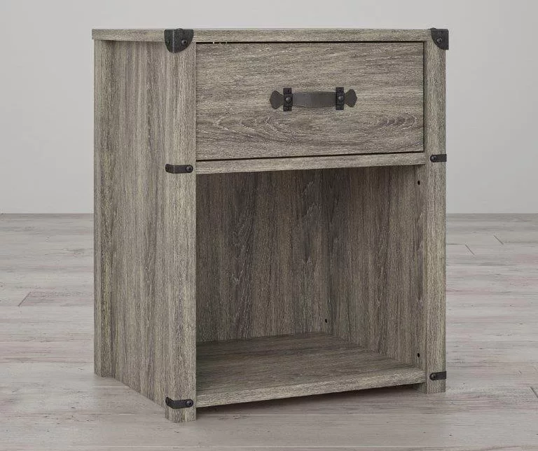 Nova Gray Oak Nightstand - Image 4