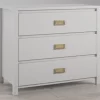 Monarch Hill Haven Dove Gray 3-Drawer Dresser