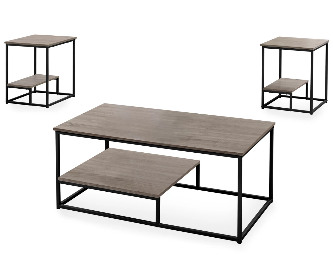 Monarch Tiered 3-Piece Occasional Set