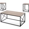 Monarch X Frame 3-Piece Occasional Table Set