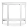 Monarch 2-Tier Half Moon Console Table