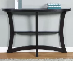 Espresso Hall Console Table
