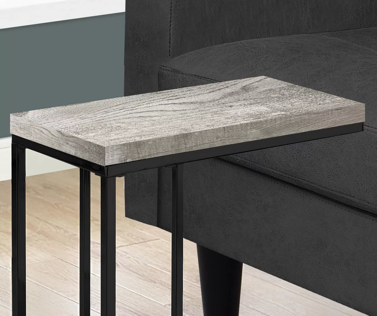 Monarch Reclaimed Wood Look C Side Table - Image 11