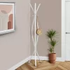 Monarch 3-Hook Wave Shaped Contemporary Coat Rack