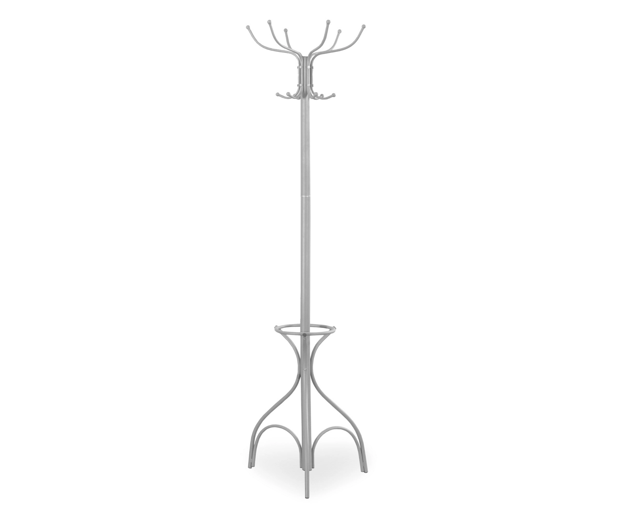 Monarch Metal 12-Hook Coat Rack With Umbrella Holder - Image 7