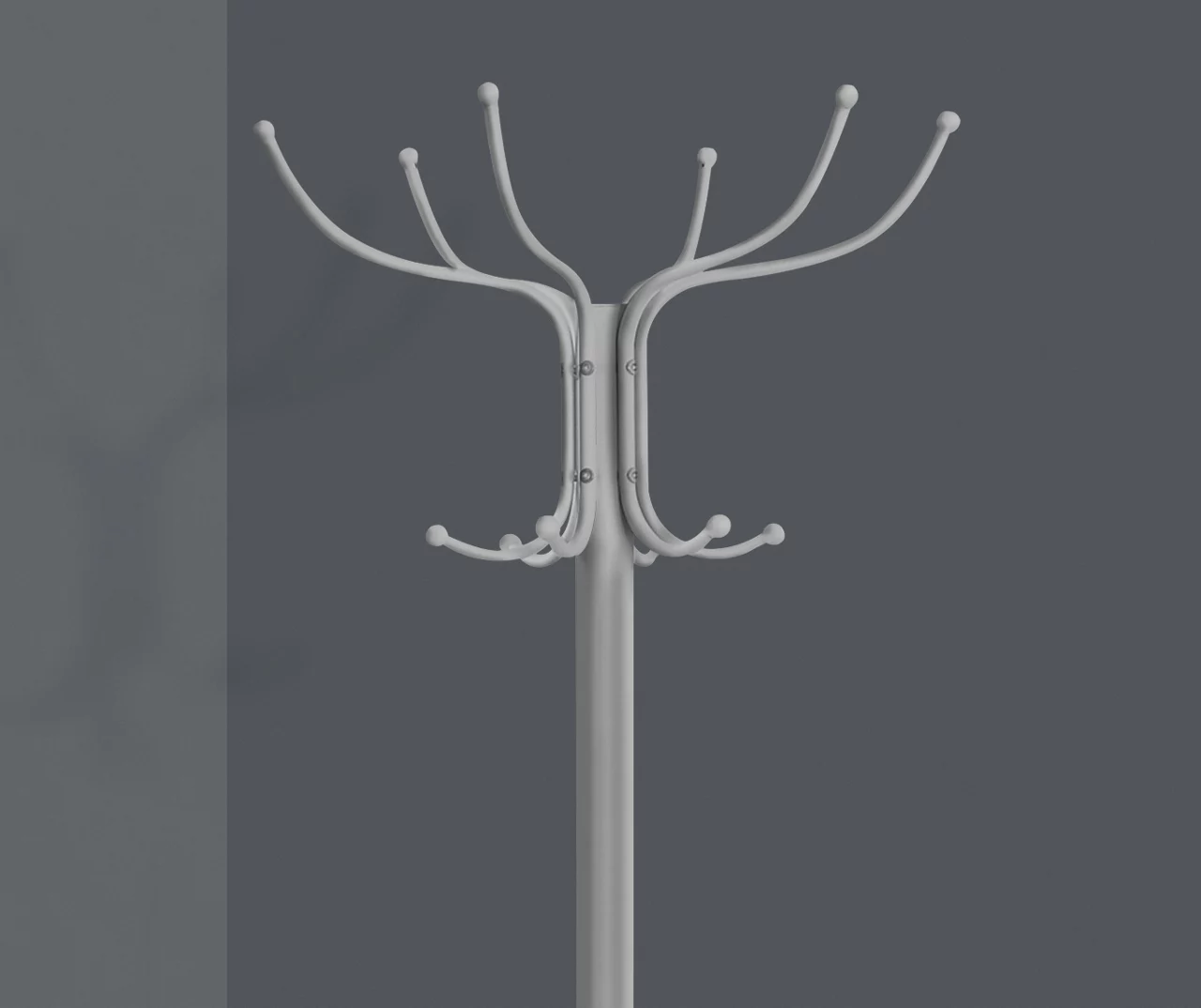 Monarch Metal 12-Hook Coat Rack With Umbrella Holder - Image 8