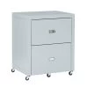 Kari Gray 2-Drawer Rolling Filing Cabinet