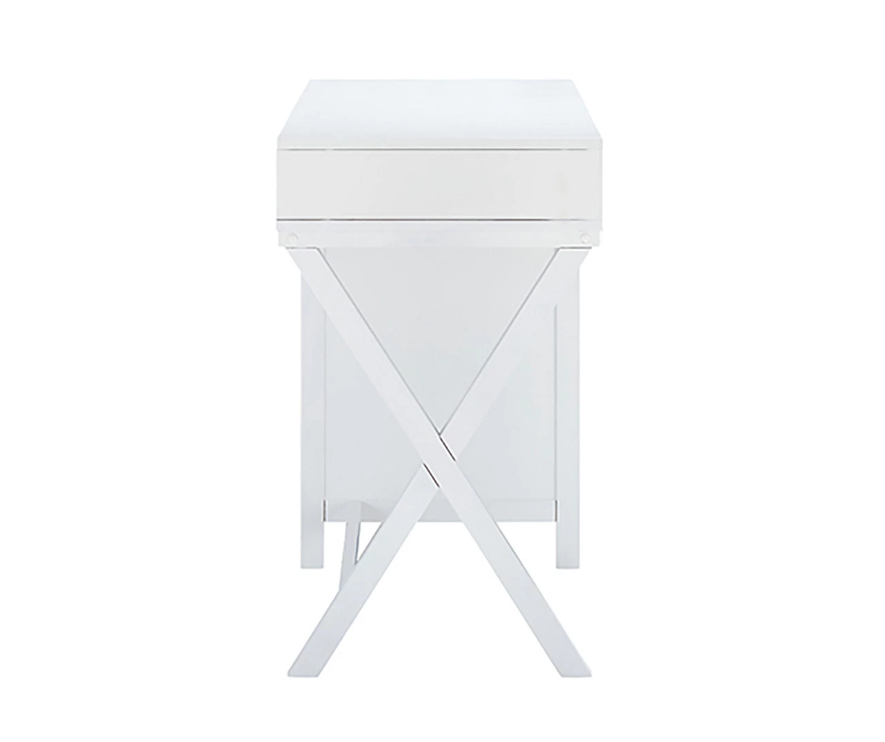 Kari White 4-Drawer Office Desk - Image 4